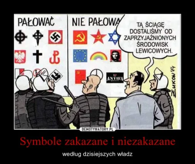 szkorbutny - @satq: Czerwona była cała Polska ale symbole jeszcze pozostały niezakaza...