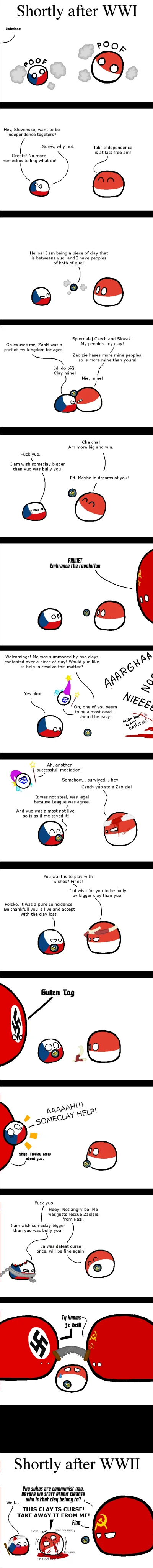 Zalbag - #polandball #heheszki #historia #czechy #zaolzie
Klątwa Zaolzia xD