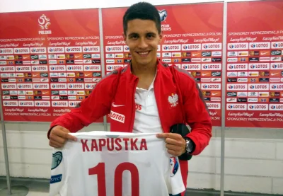 Lolenson1888 - 19-letni Bartosz Kapustka za godzinę wyjdzie w pierwszym składzie repr...