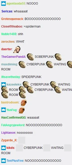 Rinter - reakcja czatu na Spidermana ( ͡° ͜ʖ ͡°)
#cyberpunk2077 #e3 #twitch