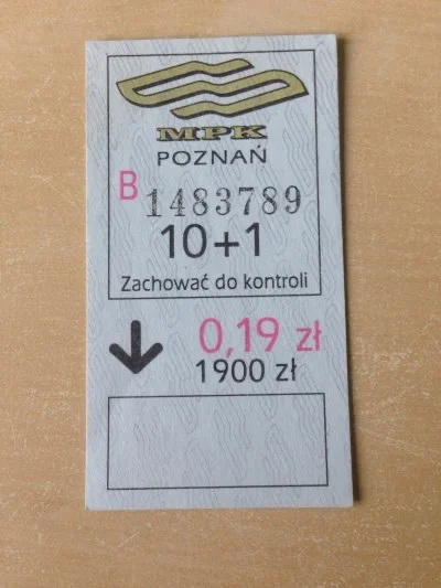 m.....1 - MPK Poznań. Dobra cena za bilet. 
#mpkpoznan
