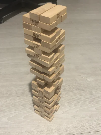 dziekuje - #grybezpradu #jenga