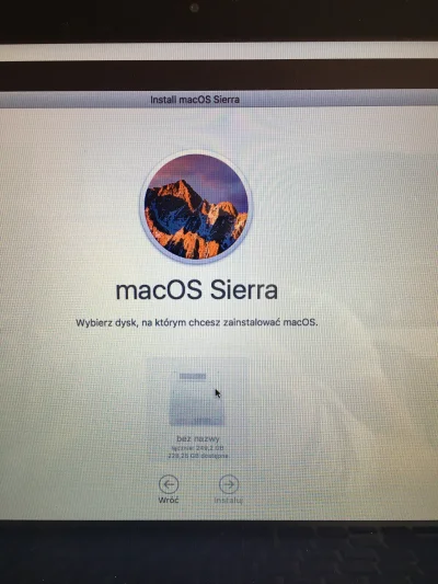 N.....d - #apple #os X Mireczki stawiam właśnie Sierrę na moim Macu, jest to aktualiz...