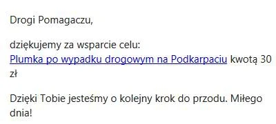 iosnin - @PanDzban: Jesteś dobrym człowiekiem. Powodzenia!