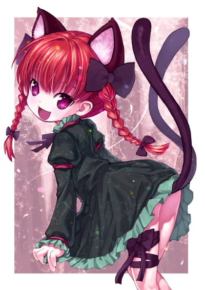 z.....s - #randomanimeshit #kemonomimi #neko #nekomimi #touhou #rinkaenbyou #loli #lo...