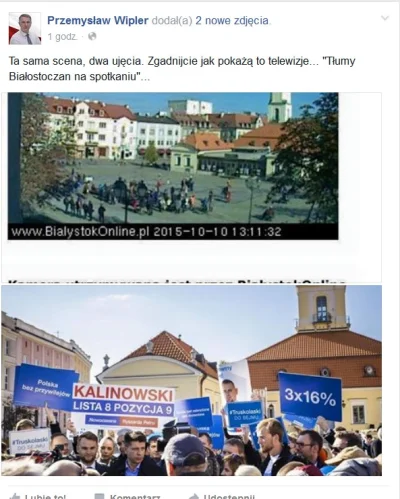 O.....r - Ktoś chciał się wykazać znajomością topografii Białegostoku, ale mu nie wys...