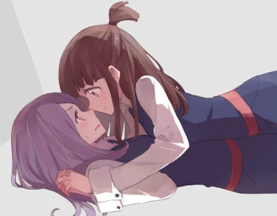 l.....f - #randomanimeshit #littlewitchacademia #atsukokagari #sucymanbavaran #yuri #...