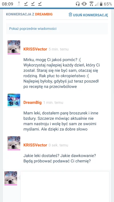 KRISSVector - @somskia: Wklejam tu to, co mi napisał na pw.