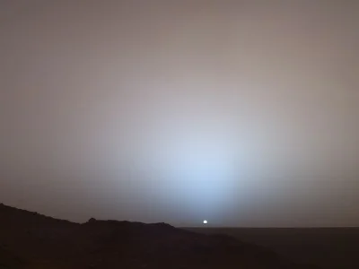carlosglog - Zachód słońca na Marsie.
#earthporn #marsporn #gownowpis