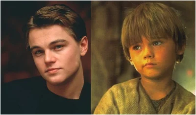 K.....l - W sumie to by się zgadzało - młody Anakin wyglądał jak młody Di Caprio