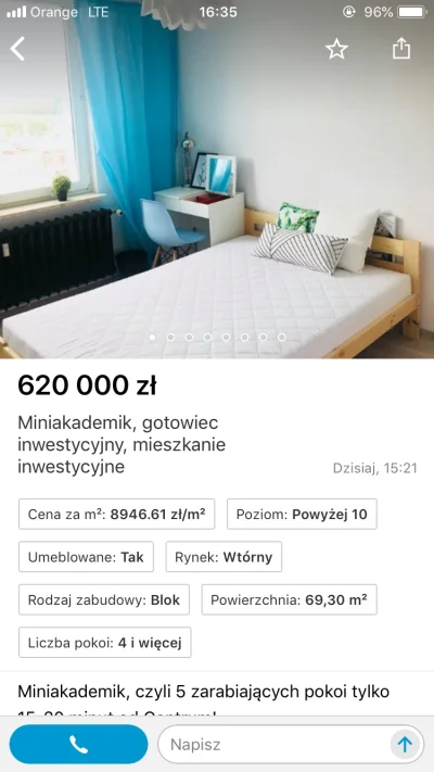 piotrek-zielony - Miniakademik xD tak sie teraz mowi na 69metrowe mieszkanie na pradz...