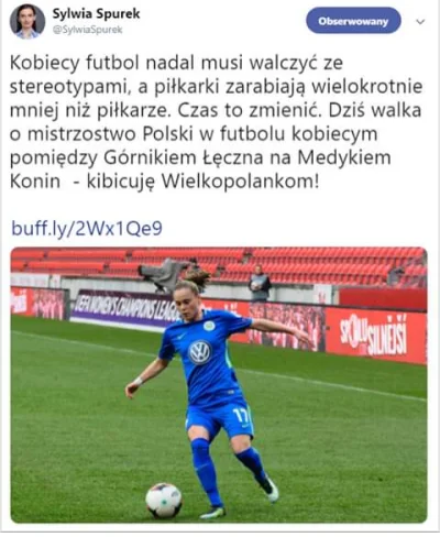 I.....o - Łolaboga piłkarki zarabiają mniej od mężczyzn :V
#bekazwiosny #pilkanozna ...