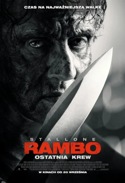 CulturalEnrichmentIsNotNice - Nowy polski plakat.
#film #filmakcji #rambo #sylvester...