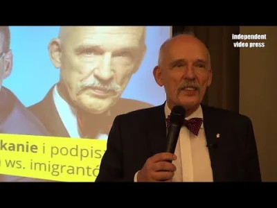 enterex - Janusz Korwin-Mikke - spotkanie z wyborcami - Suwałki 20.02.2016 - kampania...