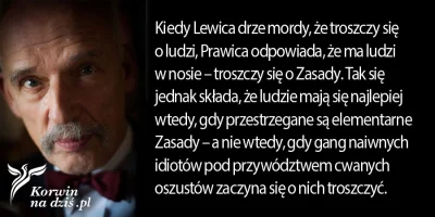 V.....m - #korwinnadzis, zerknij też na pozostałe Korwiny.

#zasady #lewica #prawica ...