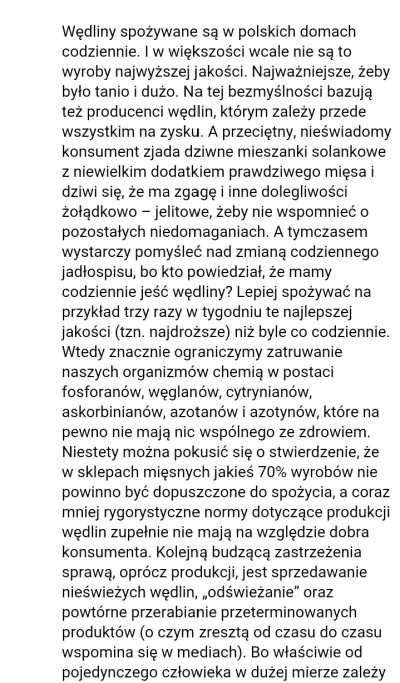 s.....d - @prosiaczek: Jesteś tym co jesz glosi madre powiedzenie