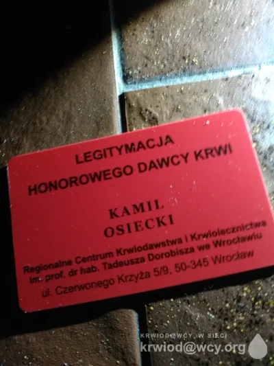 mxhugo - @apee: Dokładnie to o to. Ponoć ma zastąpić książeczki, a historia donacji m...