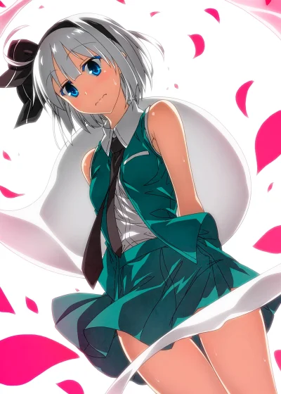 80sLove - Youmu Konpaku z Touhou - autor: Sazanami Mio
http://www.pixiv.net/memberil...