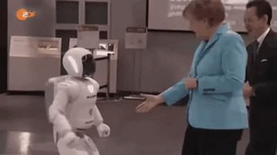 saint - Nawet roboty nie lubią fräulein Merkel (⌐ ͡■ ͜ʖ ͡■)
#gif #merkel #robotyka #...