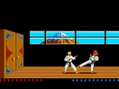 Pshemeck - #gry #retro #8bit #atari #karateka