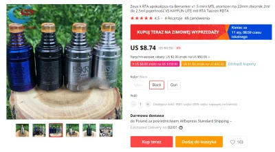 eterniter67 - miał ktoś do czynienia z klonami berserkera mini rta mtl z aliexpress? ...