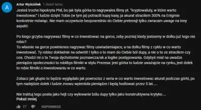 cyberpunkbtc - @Gh0stt: Nawet jego uczniowie już przestają wyrabiać i go krytykują.
...