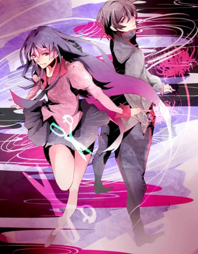 L.....a - #randomanimeshit #bakemonogatari #monogatari #senjougaharahitagi #koyomiara...