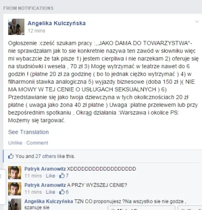 g.....s - #bekazrozowychpaskow #facebook 

żadna praca nie hańbi xD



*post jest dos...