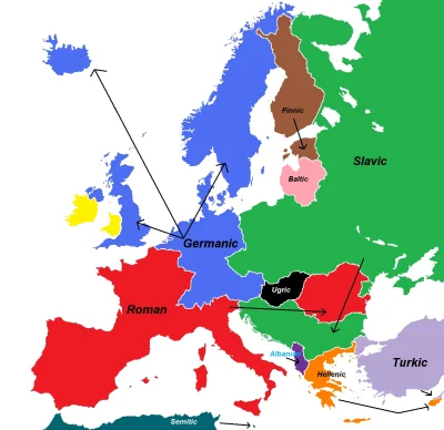 mlodydonald - Grupy językowe Europy wśród języków państwowych.
Grupę ugryjską można ...