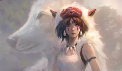 Irevall - San (Mononoke Hime) [2000x1166]
#tapeta #tapetacodzienna #randomanimeshit ...