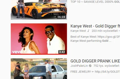 Arach - Kanye West nagrał cover gold diggera polaka jak coś ziomki ( ͡° ͜ʖ ͡°)
#dani...