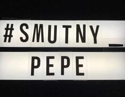 NieZegnamSieWoleWitac - @Smutny_Pepe: dziękuje pan pepe