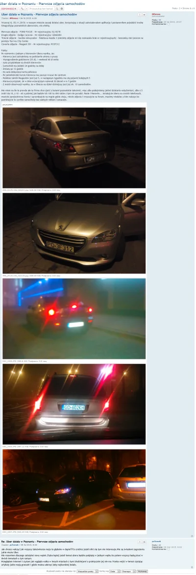 Akuku69 - #poznan #uber #taxi #afera #boldupy 
No w Poznaniu już się czają na uberow...