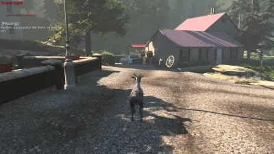 M.....K - Dziś premiera gry Goat Simulator, w której wcielamy się w postać kozy taran...