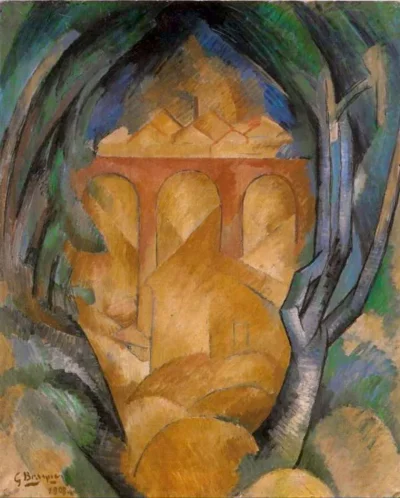 garmil - GEORGES BRAQUE (1882-1963)

- Francuz, kubizm
- miał zostać malarzem poko...