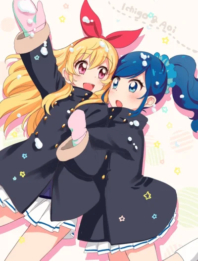 bakayarou - #randomanimeshit #aikatsu #ichigohoshimiya #aoikiriya #