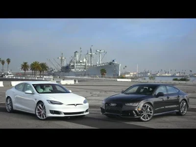 przecietny - 2017 Tesla Model S P100D vs. 2017 Audi RS7 Performance
#motoryzacja #sa...