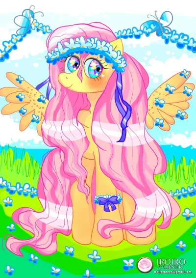 i.....r - Mój ulubiony kucyk - Fluttershy. Oczywiście każdy rozpoznaje bajkę (My Litt...