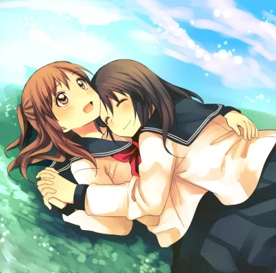 KureNai - #yuri #randomanimeshit #hachiko #schoolgirl