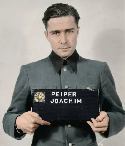 Mleko_O - #iiwojnaswiatowawkolorze

Pułkownik SS Joachim Peiper podczas procesu w D...