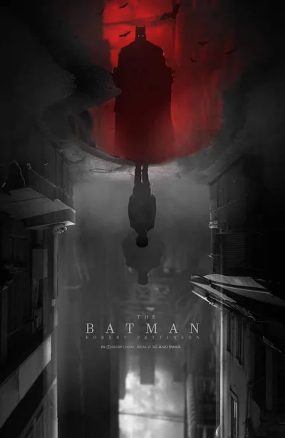 ntdc - Plakat nowego Batmana. 

#batman #film
