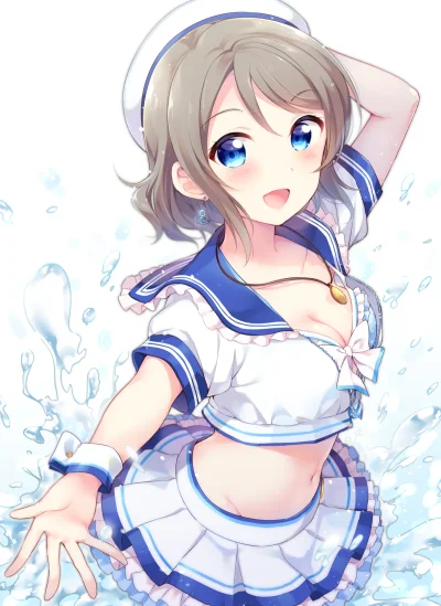 bakayarou - #randomanimeshit #lovelive #lovelivesunshine #youwatanabe #animeart #pixi...