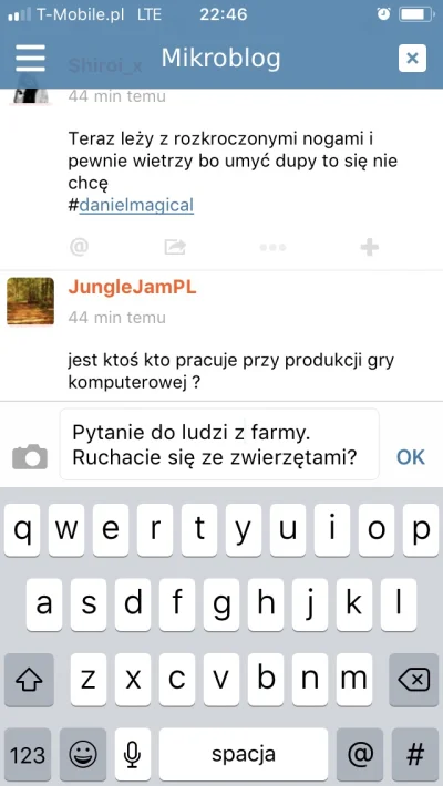 D.....i - Kiedy rano odkrywasz co chciałeś w nocy napisać i już wiesz, że to właściwy...