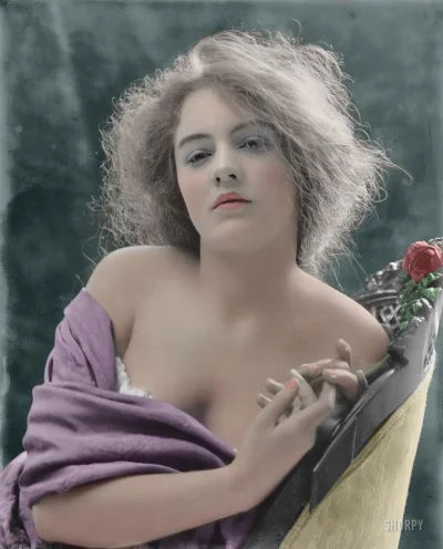 mamut2000 - Portret kobiety. Rok 1900. Koloryzowane
#fotografia #kobiety #ladna