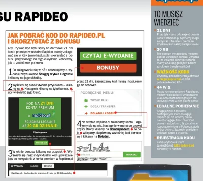 CrisPell - 21 dni (20gb na dobę) konta premium w serwisie rapideo za darmo.

Wystar...