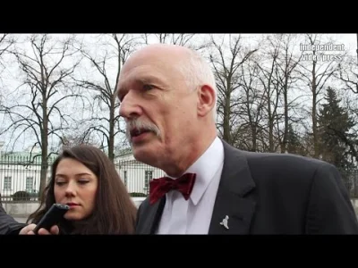 A.....o - Andrzej Duda to pachołek Unii Europejskiej! - Janusz Korwin-Mikke na konfer...