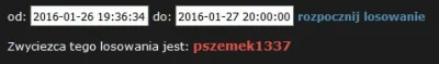 slusaz16 - wygrywa @pszemek1337, gratulacje! ;)