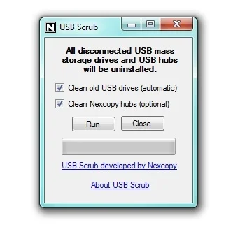 chato - #soft: USB Scrub - przydatne narzędzie do czyszczenia rejestru #windows ze śm...