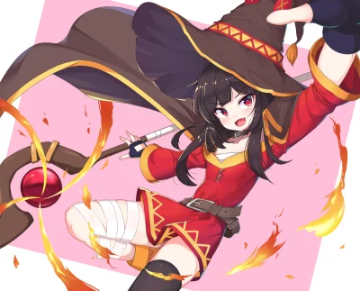 b.....6 - #randomanimeshit #anime #konosuba #megumin (｡◕‿‿◕｡) #cutelittlefang #pixiv ...