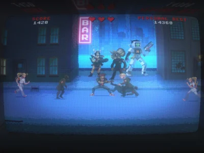 Matheus777 - Na Steamie jest gra Kung Fury dodałem do powiązanych. #kungfury